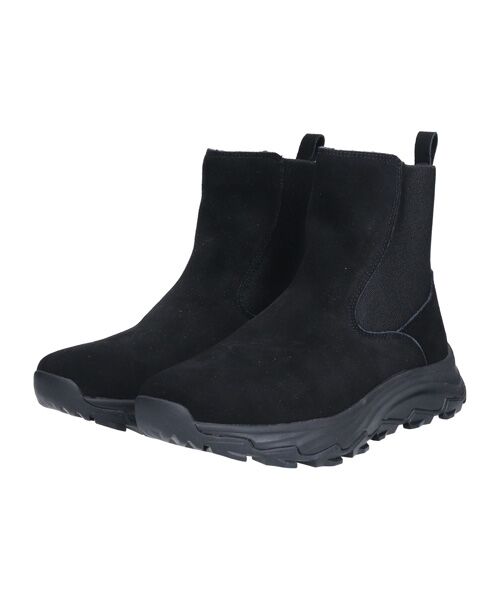 Bridget Birkin/ブリジットバーキン 【VINCULUM 】サイドゴアスニーカーブーツ ブラックスウェード 37