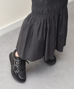 Bridget Birkin / ブリジットバーキン スニーカー | 【PARADIS COULEUR】異素材コンビレースアップスニーカー