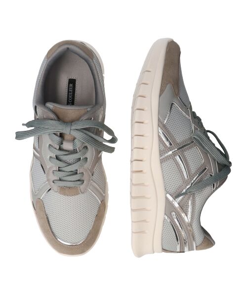 Bridget Birkin / ブリジットバーキン スニーカー | 【PARADIS COULEUR】異素材コンビレースアップスニーカー | 詳細22