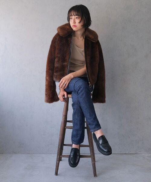 Bridget Birkin / ブリジットバーキン ビジネス・ドレスシューズ | 【ROUND ABOUT】晴雨兼用軽量タンクローファー | 詳細11