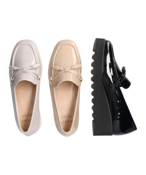 Bridget Birkin / ブリジットバーキン ビジネス・ドレスシューズ | 【ROUND ABOUT】厚底タッセルローファー | 詳細26