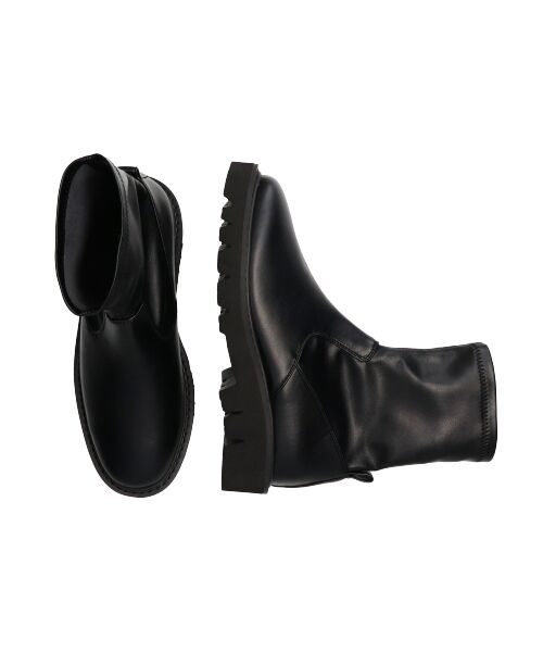 Bridget Birkin / ブリジットバーキン ブーツ（ショート丈） | 【ROUND ABOUT】軽量タンクストレッチショートブーツ | 詳細7