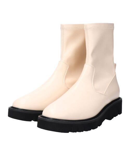 Bridget Birkin / ブリジットバーキン ブーツ（ショート丈） | 【ROUND ABOUT】軽量タンクストレッチショートブーツ | 詳細11