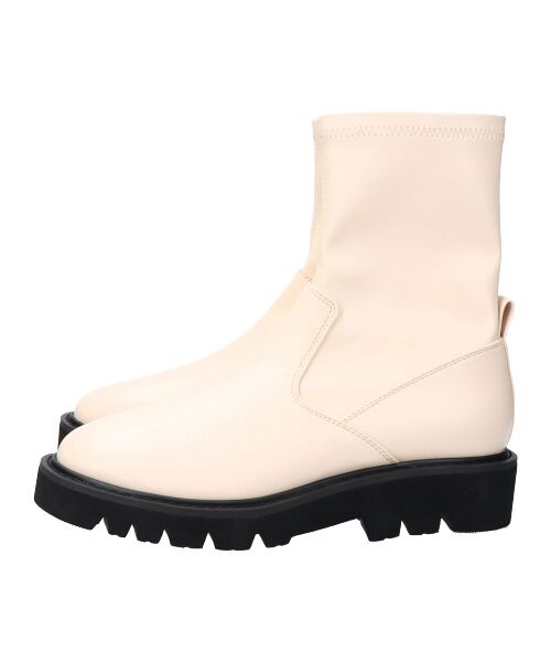 Bridget Birkin / ブリジットバーキン ブーツ（ショート丈） | 【ROUND ABOUT】軽量タンクストレッチショートブーツ | 詳細12