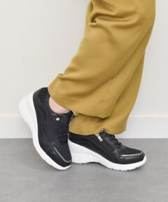 Bridget Birkin / ブリジットバーキン スニーカー | 【ROUND ABOUT】サイドジップヒールアップスニーカー