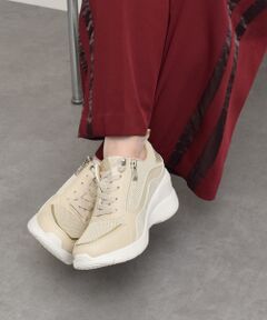 Bridget Birkin / ブリジットバーキン スニーカー | 【ROUND ABOUT】サイドジップヒールアップスニーカー