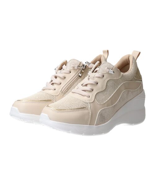 Bridget Birkin / ブリジットバーキン スニーカー | 【ROUND ABOUT】サイドジップヒールアップスニーカー | 詳細8