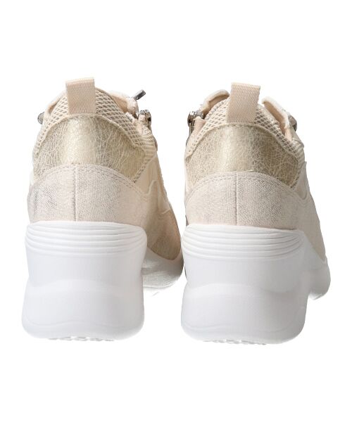 Bridget Birkin / ブリジットバーキン スニーカー | 【ROUND ABOUT】サイドジップヒールアップスニーカー | 詳細11