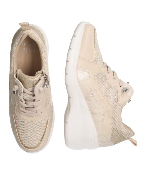 Bridget Birkin / ブリジットバーキン スニーカー | 【ROUND ABOUT】サイドジップヒールアップスニーカー | 詳細14