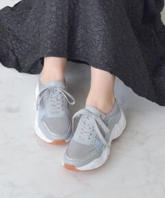 Bridget Birkin / ブリジットバーキン スニーカー | 【BRIDGET BIRKIN】ラメツイードコンビスニーカー