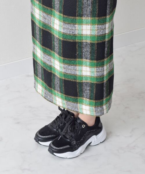 Bridget Birkin / ブリジットバーキン スニーカー | 【BRIDGET BIRKIN】ラメツイードコンビスニーカー | 詳細7