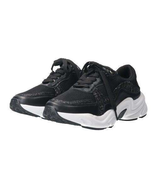 Bridget Birkin / ブリジットバーキン スニーカー | 【BRIDGET BIRKIN】ラメツイードコンビスニーカー | 詳細8