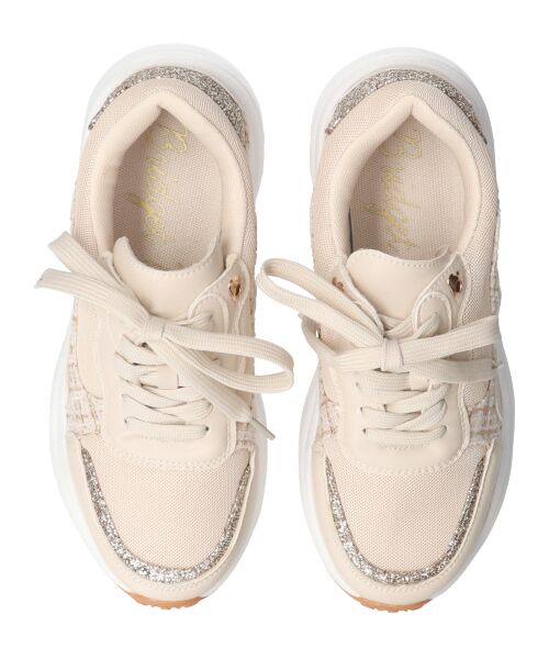 Bridget Birkin / ブリジットバーキン スニーカー | 【BRIDGET BIRKIN】ラメツイードコンビスニーカー | 詳細22