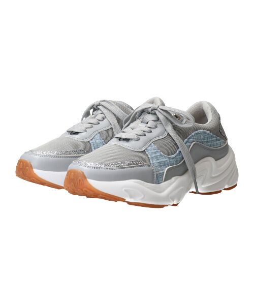 Bridget Birkin / ブリジットバーキン スニーカー | 【BRIDGET BIRKIN】ラメツイードコンビスニーカー | 詳細25