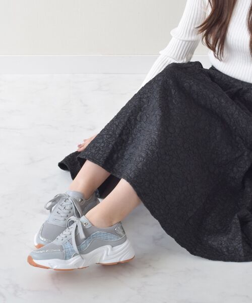 Bridget Birkin / ブリジットバーキン スニーカー | 【BRIDGET BIRKIN】ラメツイードコンビスニーカー | 詳細29