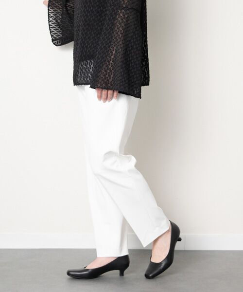 Bridget Birkin / ブリジットバーキン パンプス | 【PARADIS COULEUR】スクエアトウ撥水レザーパンプス | 詳細9