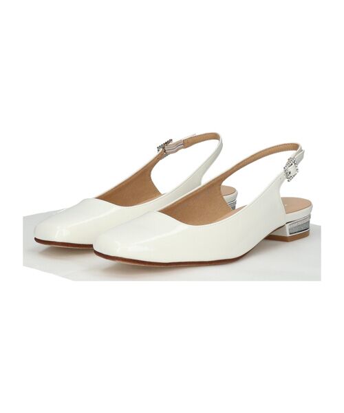 Bridget Birkin / ブリジットバーキン パンプス | 【PARADIS COULEUR】ビジューレーンバックバンドパンプス | 詳細10