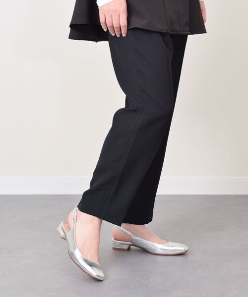 Bridget Birkin / ブリジットバーキン パンプス | 【PARADIS COULEUR】ビジューレーンバックバンドパンプス | 詳細25