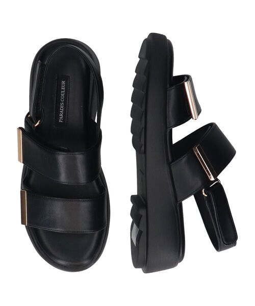 Bridget Birkin / ブリジットバーキン サンダル | 【PARADIS COULEUR】厚底ベルクロサンダル | 詳細6