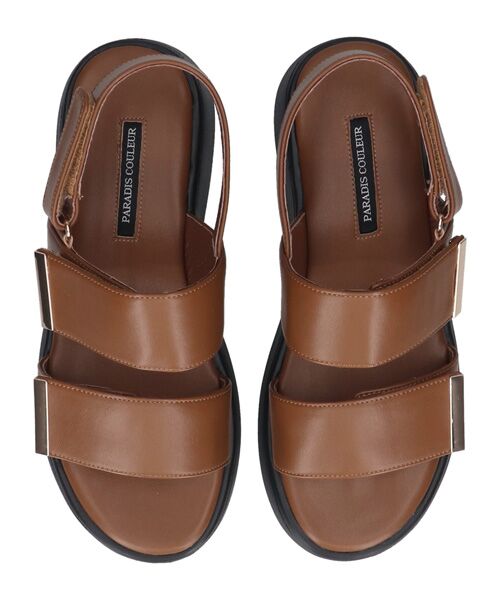 Bridget Birkin / ブリジットバーキン サンダル | 【PARADIS COULEUR】厚底ベルクロサンダル | 詳細10