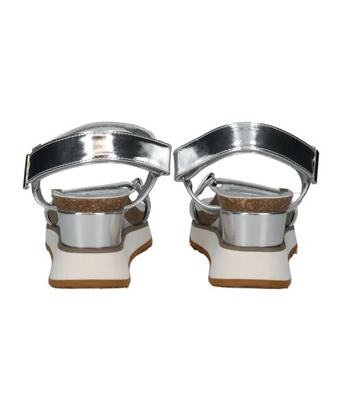 Bridget Birkin / ブリジットバーキン サンダル | 【PARADIS COULEUR】厚底ウエッジベルクロサンダル | 詳細3