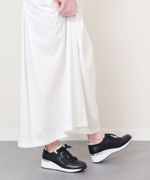 Bridget Birkin / ブリジットバーキン スニーカー | 【PARADIS COULEUR】サイドジップヒールアップスニーカー | 詳細8