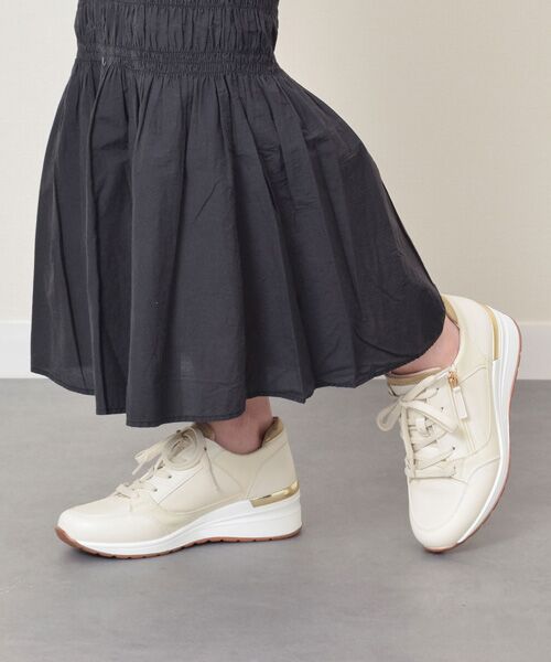 Bridget Birkin / ブリジットバーキン スニーカー | 【PARADIS COULEUR】サイドジップヒールアップスニーカー | 詳細19