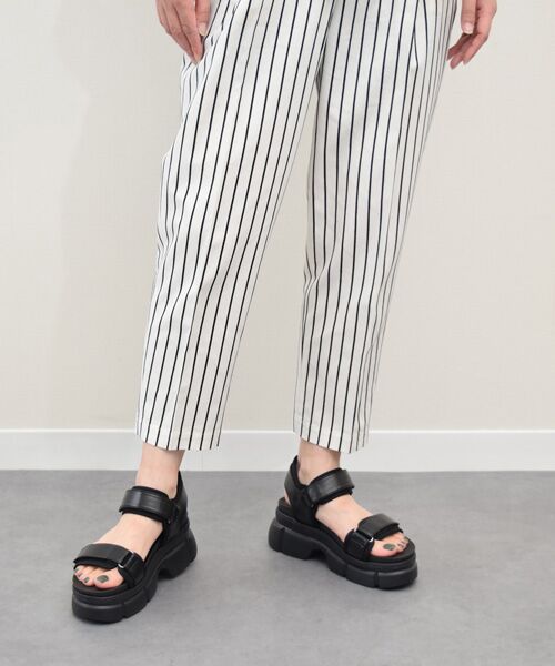 Bridget Birkin / ブリジットバーキン サンダル | 【Round About】ボリュームソールベルテッドサンダル | 詳細8