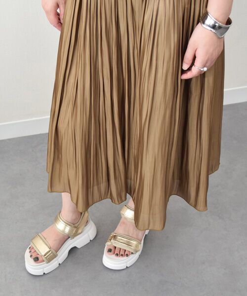 Bridget Birkin / ブリジットバーキン サンダル | 【Round About】ボリュームソールベルテッドサンダル | 詳細17