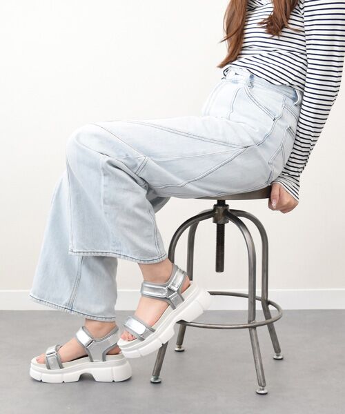 Bridget Birkin / ブリジットバーキン サンダル | 【Round About】ボリュームソールベルテッドサンダル | 詳細27