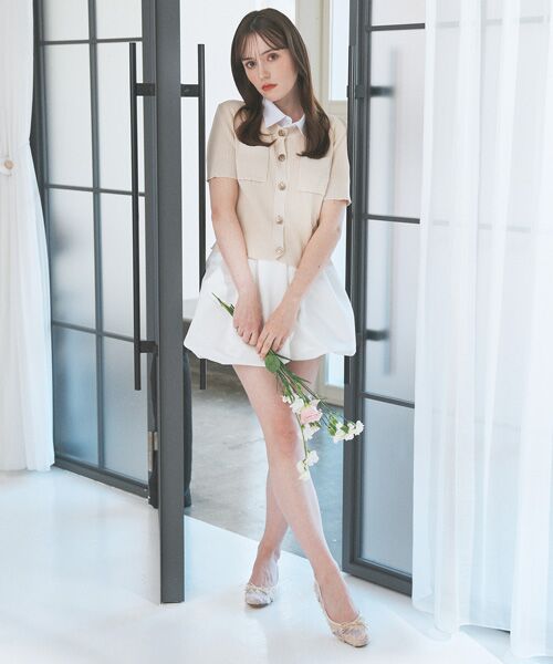 Bridget Birkin / ブリジットバーキン パンプス | 【Bridget Birkin】シアージャガードパンプス | 詳細21