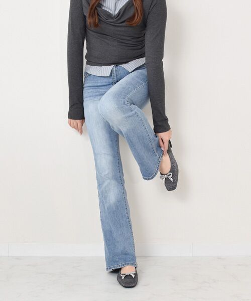 Bridget Birkin / ブリジットバーキン パンプス | 【Bridget Birkin】ビジューリボンラメパンプス | 詳細8