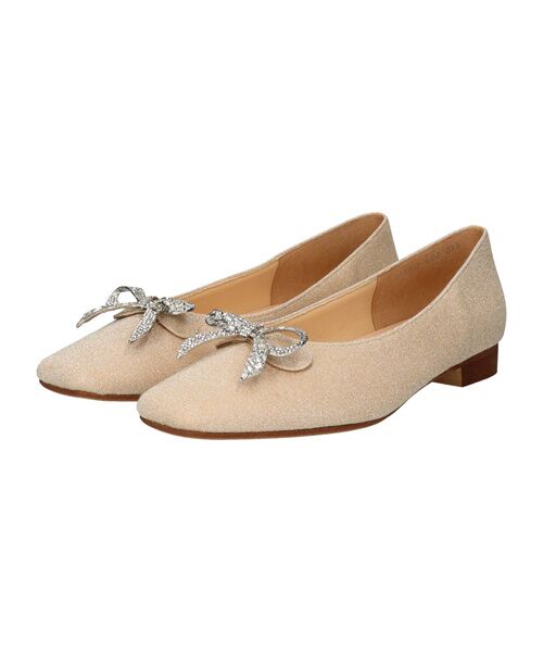 Bridget Birkin / ブリジットバーキン パンプス | 【Bridget Birkin】ビジューリボンラメパンプス | 詳細10