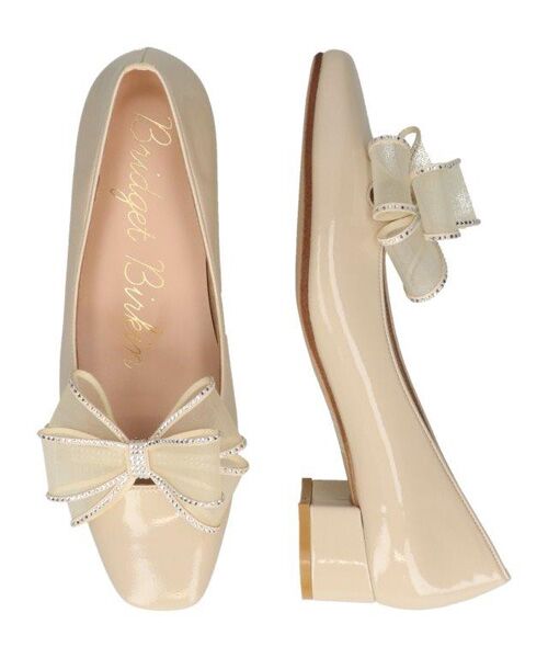 Bridget Birkin / ブリジットバーキン パンプス | 【Bridget Birkin】2wayビジューリボンカットパンプス | 詳細15