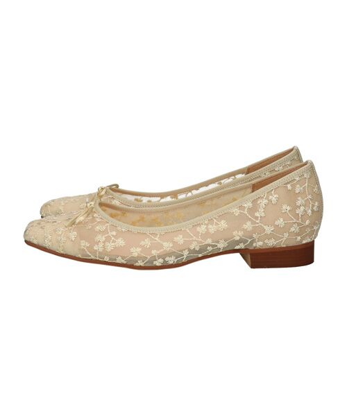 Bridget Birkin / ブリジットバーキン パンプス | 【Bridget Birkin】フラワーラメチュールパンプス | 詳細13