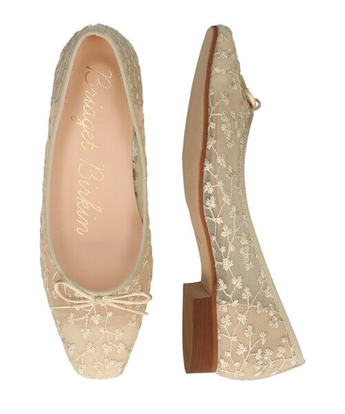 Bridget Birkin / ブリジットバーキン パンプス | 【Bridget Birkin】フラワーラメチュールパンプス | 詳細18