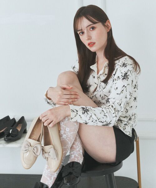 Bridget Birkin / ブリジットバーキン ビジネス・ドレスシューズ | 【Bridget Birkin】ラウンドリボンローファー | 詳細23