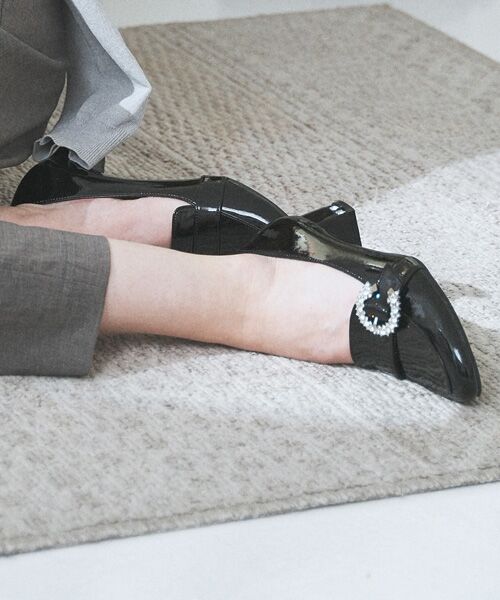 Bridget Birkin / ブリジットバーキン パンプス | 【Bridget Birkin】ヒールアップバックルベルトローファー | 詳細8