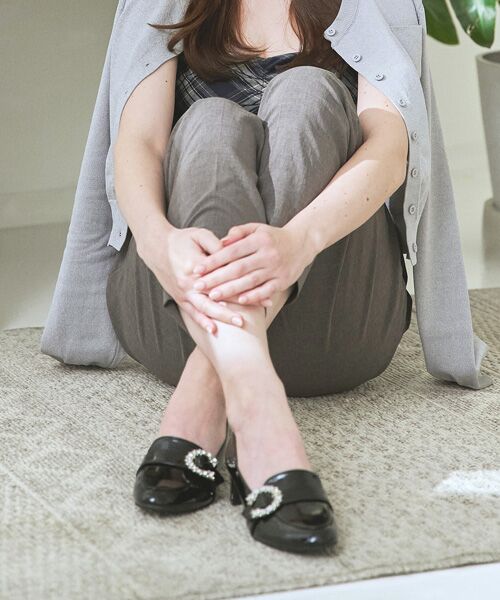 Bridget Birkin / ブリジットバーキン パンプス | 【Bridget Birkin】ヒールアップバックルベルトローファー | 詳細9