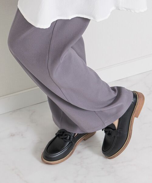 Bridget Birkin / ブリジットバーキン ビジネス・ドレスシューズ | 【Bridget Birkin】チャンキーチェーンローファー | 詳細8