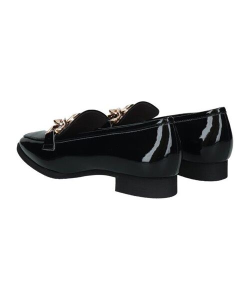 Bridget Birkin / ブリジットバーキン パンプス | 【Bridget Birkin】チェーンアクセサリーローファー | 詳細2