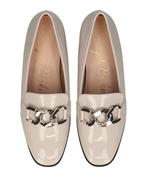 Bridget Birkin / ブリジットバーキン パンプス | 【Bridget Birkin】チェーンアクセサリーローファー | 詳細10