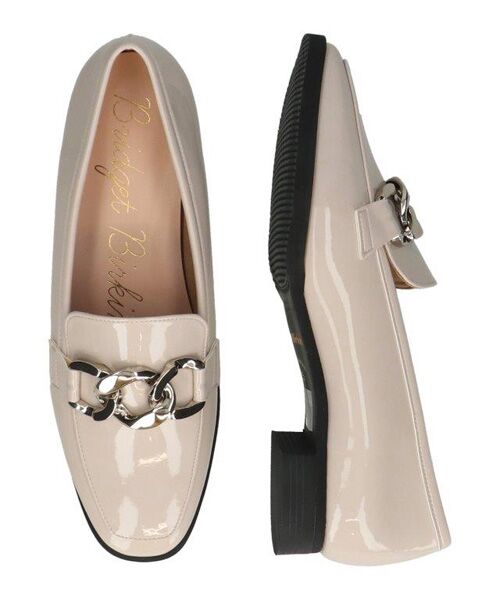 Bridget Birkin / ブリジットバーキン パンプス | 【Bridget Birkin】チェーンアクセサリーローファー | 詳細12