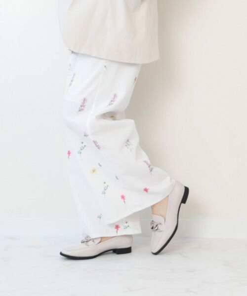 Bridget Birkin / ブリジットバーキン パンプス | 【Bridget Birkin】チェーンアクセサリーローファー | 詳細14