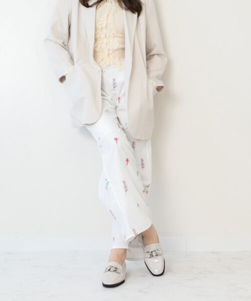 Bridget Birkin / ブリジットバーキン パンプス | 【Bridget Birkin】チェーンアクセサリーローファー | 詳細15