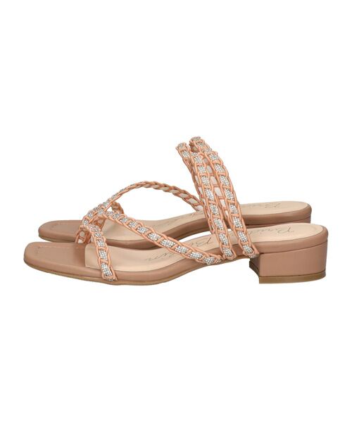 Bridget Birkin / ブリジットバーキン サンダル | 【Bridget Birkin】キラキラ編み込みサンダル | 詳細7