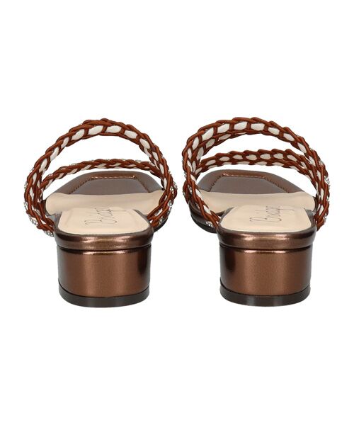 Bridget Birkin / ブリジットバーキン サンダル | 【Bridget Birkin】キラキラ編み込みサンダル | 詳細15