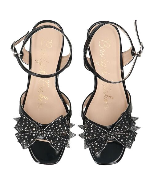 Bridget Birkin / ブリジットバーキン サンダル | 【Bridget Birkin】ジュエリーチュールリボンサンダル | 詳細4