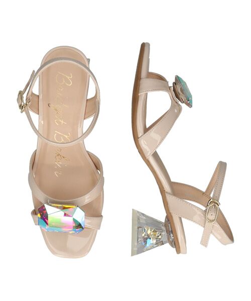 Bridget Birkin / ブリジットバーキン サンダル | 【Bridget Birkin】ビッグビジューサンダル | 詳細6