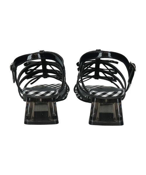 Bridget Birkin / ブリジットバーキン サンダル | 【Bridget Birkin】ギンガムチェックリボンサンダル | 詳細3